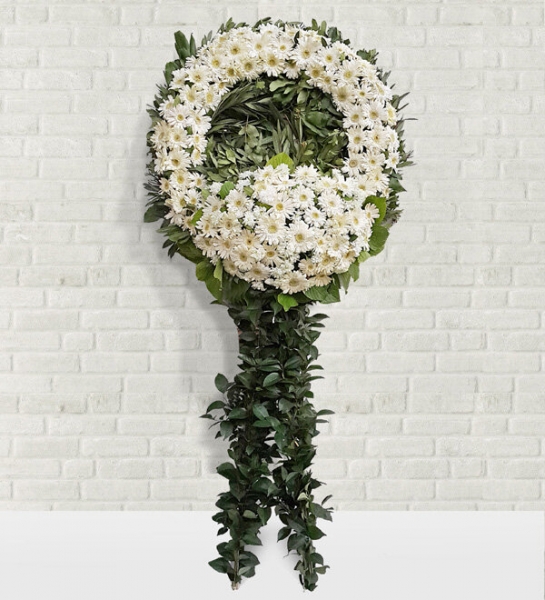 Beyaz Gerbera &Ccedil;elengi